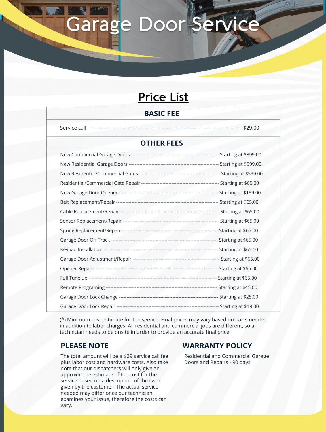 All County Garage Door Service Austin, TX 512-790-0037